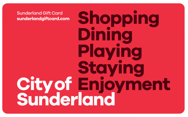 City of Sunderland Gift Card